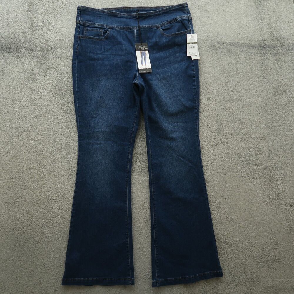Sofia By: Sofia Vergara Jeans Women's 18 High-Rise Melisa Flare 33" Inseam NWT